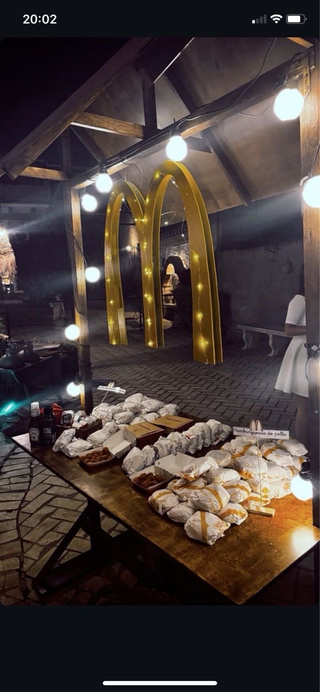Mesa macdonals eventos