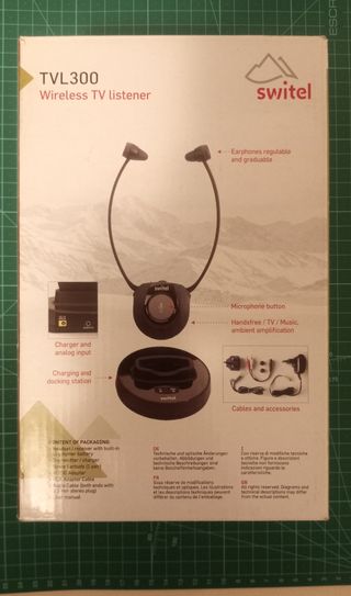 Amplificador televisión Switel tvl300