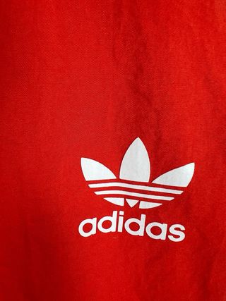 Adidas Giacca a Vento Nero Rosso Bianco S