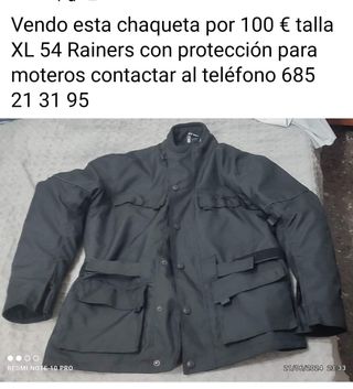 Chaqueta para moto