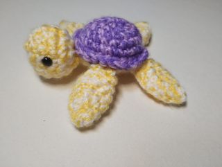 tartaruga amigurumi