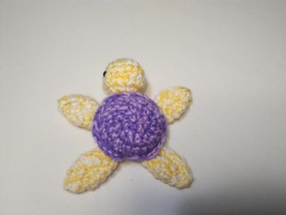tartaruga amigurumi