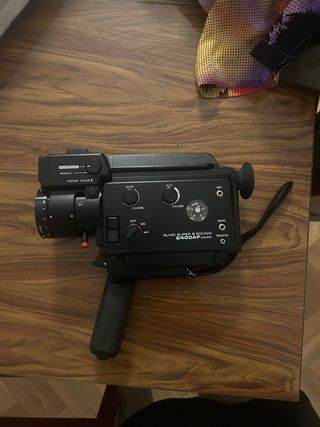 Cámara super8 y maletín