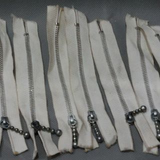 Cerniera lampo 10 pezzi vintage