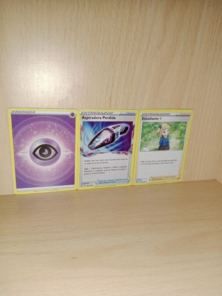 Pack Cartas Pokemon objetos