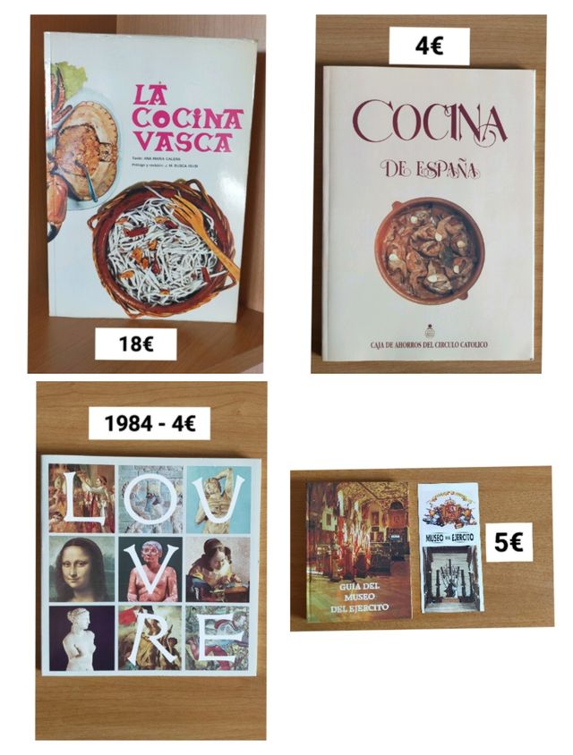 AFICIONES, COCINA, NOVELAS ( varias fotos )