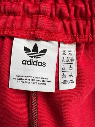 Pantaloni Adidas Firebird Rosso XS