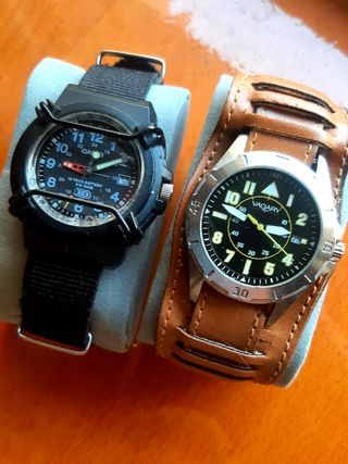 Pack 2 relojes Casio y Vagary 