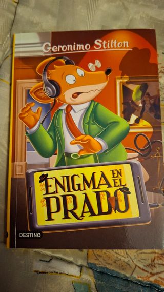 Libro Gerónimo Stilton. Enigma en el prado