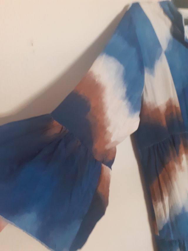 Vestido largo con botones