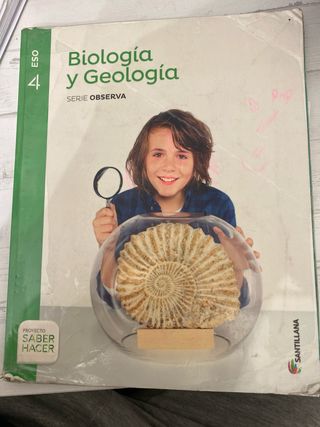 Libro de biologia y geologia 4 eso santillana