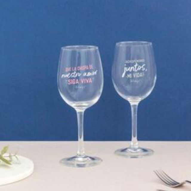 2 copas de vino mr wonderful 360 ml