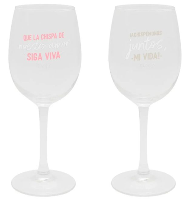 2 copas de vino mr wonderful 360 ml