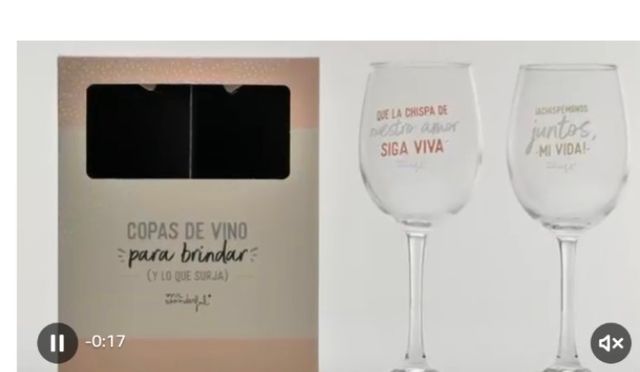 2 copas de vino mr wonderful 360 ml