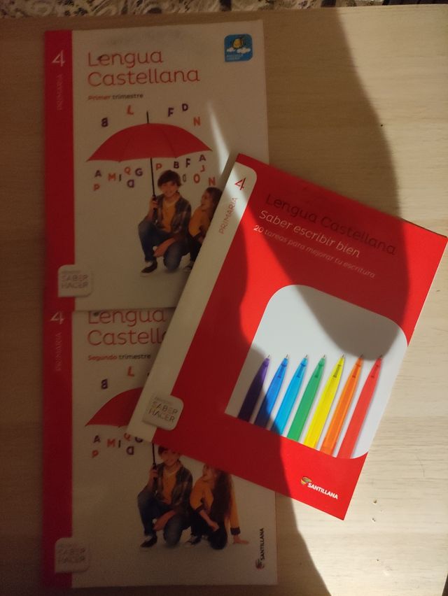 Libros texto Santillana 4