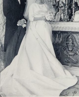 Vestido de novia del año 1959