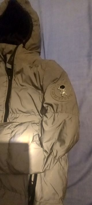 Chaqueta tipo plumas 
