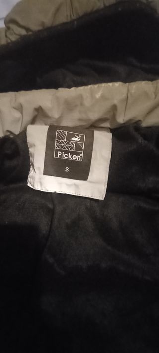Chaqueta tipo plumas 

