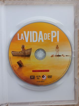 DVD La Vida de Pi