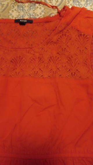 Pack 2 vestidos y una blusa premamá.Talla 44.Kiabi