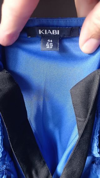 Pack 2 vestidos y una blusa premamá.Talla 44.Kiabi