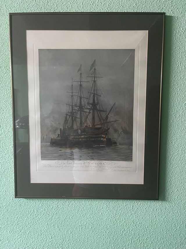 Litografia armada Inglesa.Victory 1922.