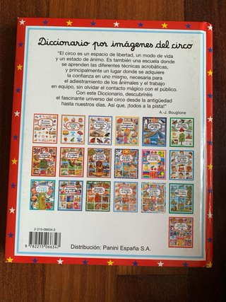 Libro infantil del circo