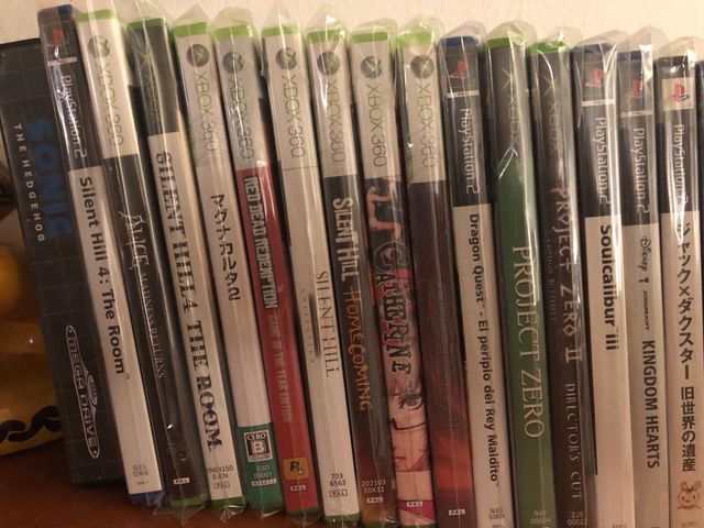 Colección de videojuegos