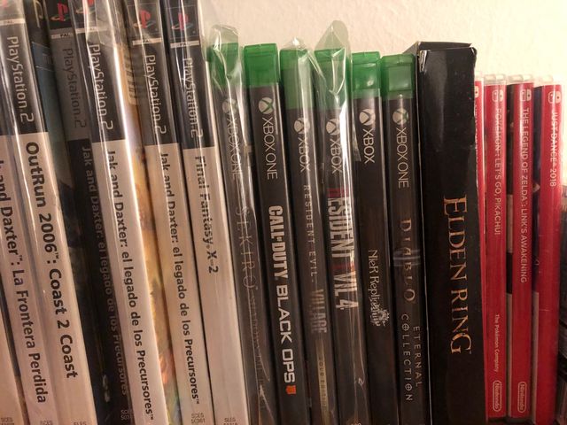 Colección de videojuegos