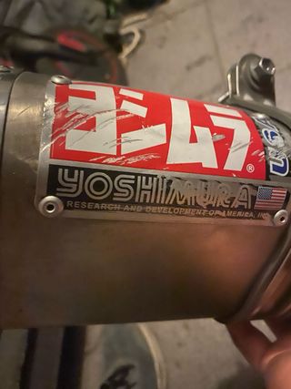 Silencioso yoshimura tri-oval USA