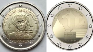 Moneda 2 euros Italia 2024 sc