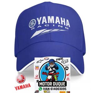 Gorra moto yamaha yz,yzf,yzr,r1,r6
