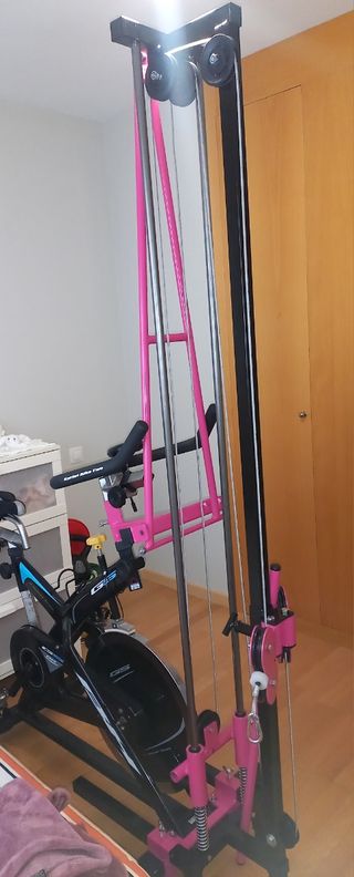 Máquina poleas gimnasio