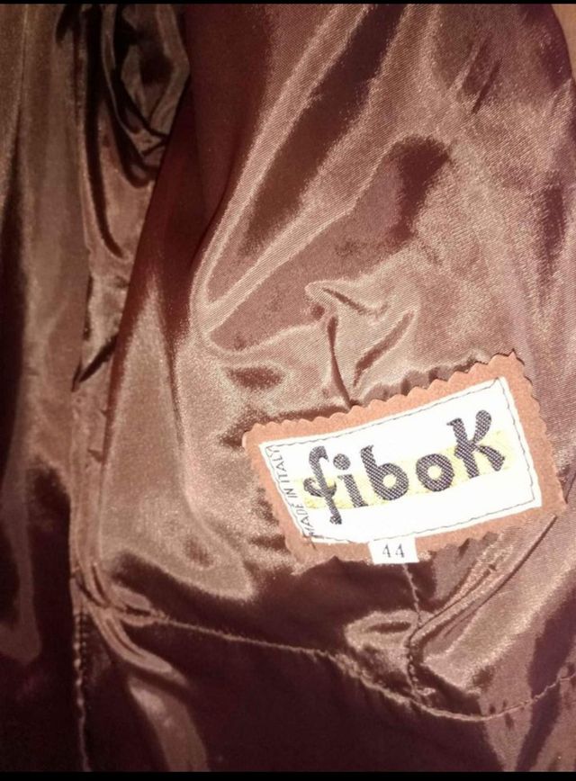 Giacca di camoscio vintage