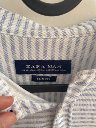 Camisa manga corta Zara