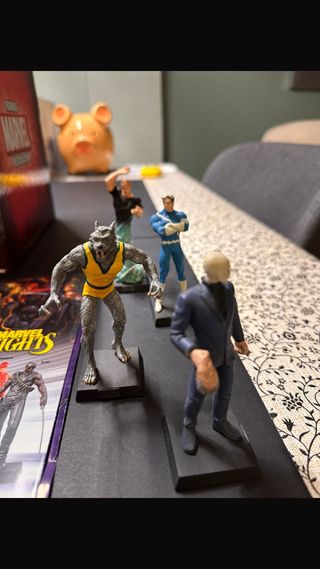 Figuras de plomo Marvel 121 piezas