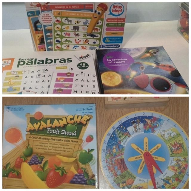 Lote Juguetes aprendizaje 4 años