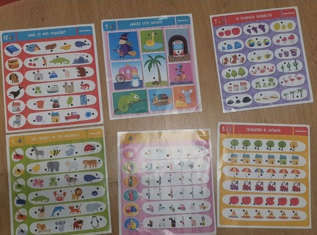 Lote Juguetes aprendizaje 4 años