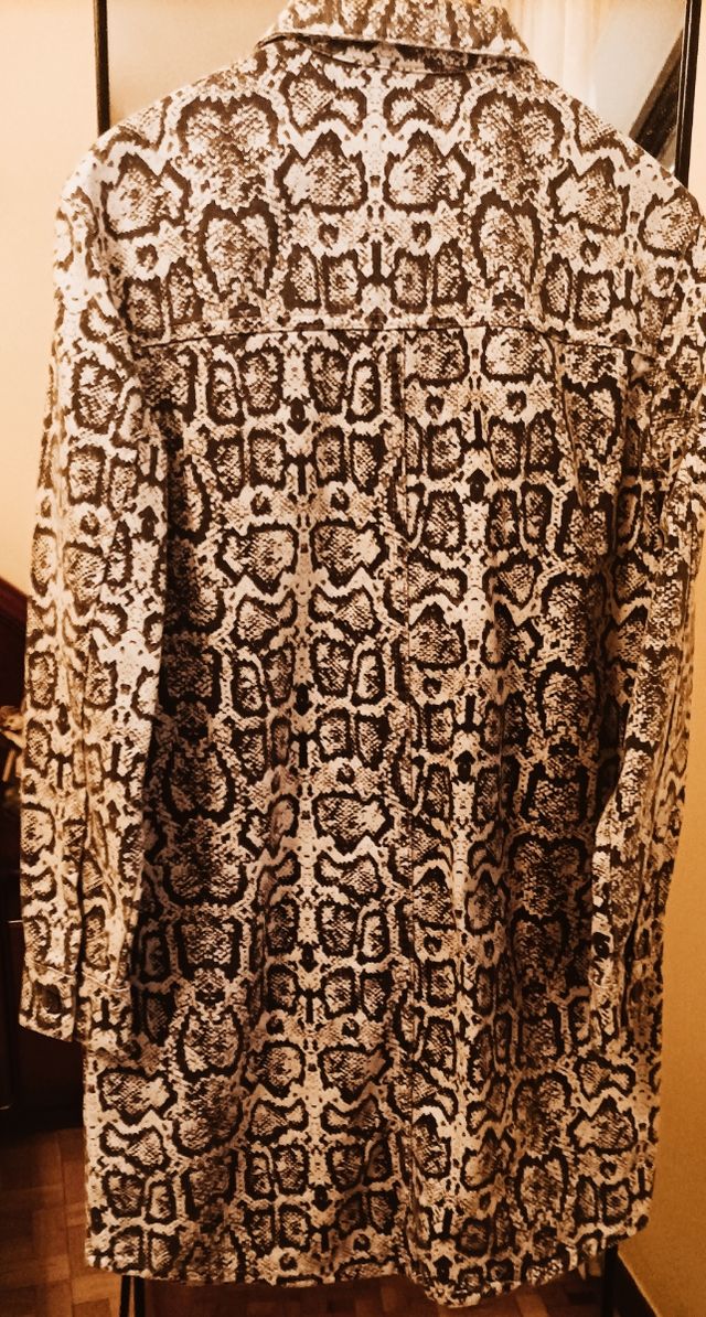 💫 GABARDINA ABRIGO ESTAMPADO   PRINT OVERSAY 💫