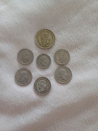 Monedas suizas