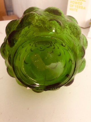 Botella rara vintage diseño italiano antigua 50cm