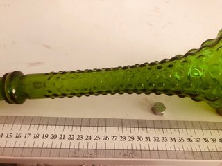 Botella rara vintage diseño italiano antigua 50cm
