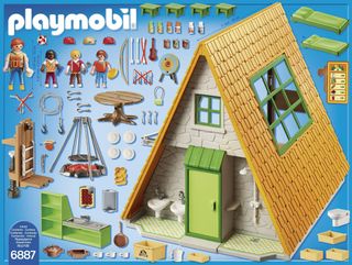 Cabaña de campamento Playmobil (6887)