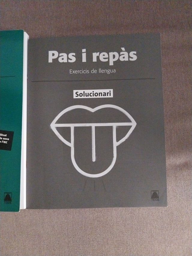 Pas i repàs, exercicis de llengua