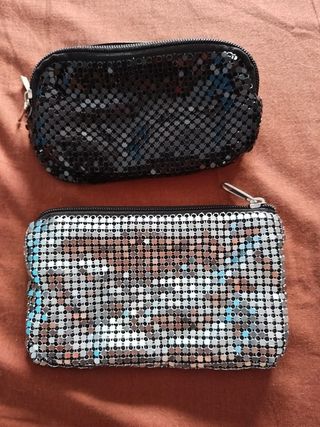 Monederos, Neceser,etc... Lentejuelas Preciosos