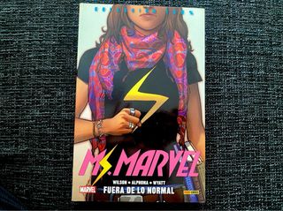 Comic Ms Marvel Fuera de lo Normal