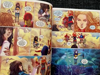 Comic Ms Marvel Fuera de lo Normal