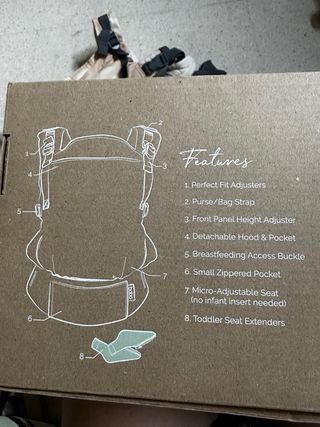 Mochila portabebés Boba X