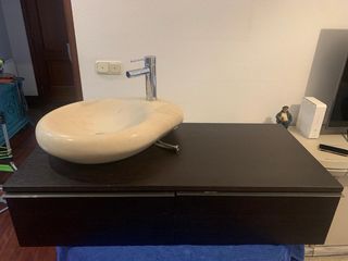 Mueble baño con lavabo
