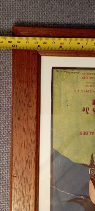 Cuadro antigua lámina 1912